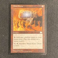 Mind Stone Common Weatherlight Magic: The Gathering Moderately Played - Image 1