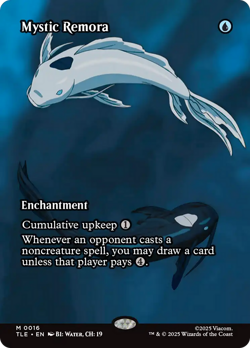 x1 Mystic Remora TLE MTG 16 BORDERLESS MYTHIC M/NM 1x - Image 1