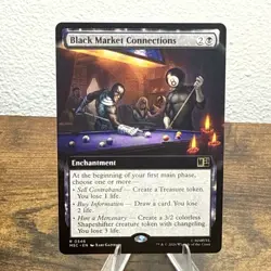 Magic The Gathering Marvel Super Heroes Commander Black Market Connections 346 - Image 1