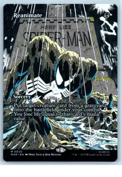 Reanimate (Borderless) 20 Marvel Universe Eternal-Legal 2025 (NM) - Image 1