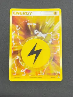 LIGHTNING ENERGY MP 108/110 HOLO RARE HOLON PHANTOMS POKEMON - Image 1