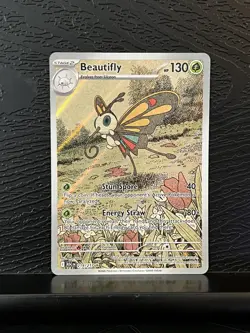 Beautifly 219/217 - Pokemon TCG - Ascended Heroes Illustration Rare Holo - Image 1