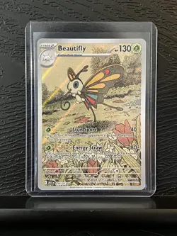 Beautifly 219/217 - Pokemon TCG - Ascended Heroes Illustration Rare Holo - Image 3