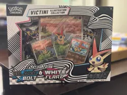 POKEMON SCARLET VIOLET BLACK BOLT & WHITE FLARE VICTINI ILLUSTRATION COLLECTION! - Image 1