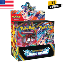 Pokemon Chaos Rising Booster Box New Sealed shipping - Image 1