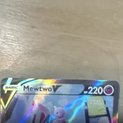 The Pokemon Company Pokemon TCG Pokemon GO Mewtwo V 072/078 Ultra Rare Holo - Image 5