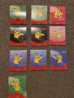 10 Pokemon 25th anniversary Mcdonald Pack - Image 2