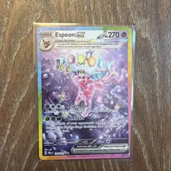 Pokemon TCG - Prismatic Evolutions - Espeon EX SIR 155/131 - Image 1