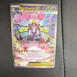 Pokemon Mega Zygarde EX 120/088 POR Secret Rare Full Art Holo - Image 3