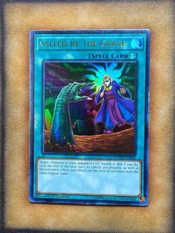 Yugioh Called by the Grave DUDE-EN044 Ultra Rare 1st Ed LP - Image 1