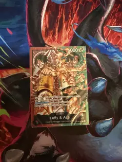 ONE PIECE TCG: (ST-30) Starter Deck EX: Luffy & Ace BRICK ONLY Sealed - Image 1
