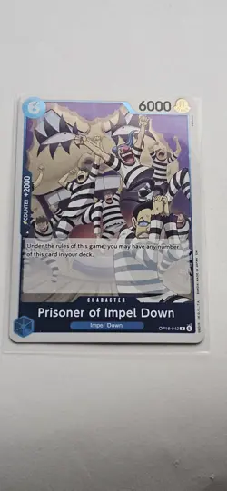 One Piece Prisoner of Impel Down OP16-042 The Time of Battle Foil - English - Image 1