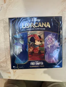 Disney Lorcana The First Chapter Illumineer's Trove Box FIRST PRINT RUN! - Image 1