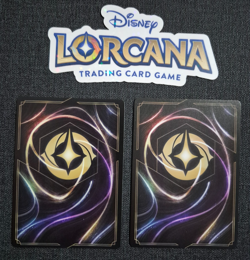 Disney Lorcana Beast and Belle Promo + Maleficent Set Champs Foil Promo NM Rare - Image 2