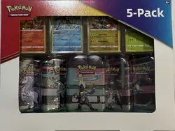Costco Pokemon 5 Pack Galar Power Mini Tins (Evolving Skies & Fusion Strike) - Image 1