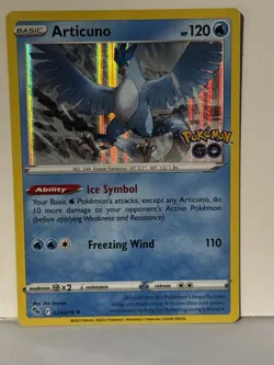 Articuno Holo 024/078 Pokemon GO NM Pokemon Fast Ship - Image 1