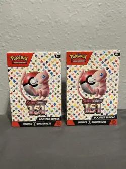 LOT of 2 Pokemon TCG Scarlet and Violet 151 Booster Bundles FACTORY SEALED - Image 1