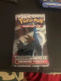 Pokemon TCG Black and White Emerging Powers Booster Pack Factory Sealed 4 Pack - Image 1