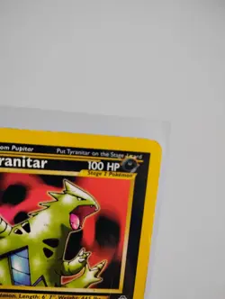 Tyranitar 31/75 Non-Holo Rare Pokemon TCG Neo Discovery Vintage 2001 - Image 4