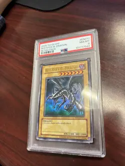 Yu-Gi-Oh Retro Pack RP01-EN11 Red Eyes B. Dragon Ultra Rare PSA 8 NM-MT Black - Image 1