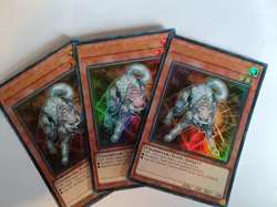 Yu Gi Oh! 3x Ryko, Lichtverpflichteter Jager (RA02-DE003) ULTRA RARE - Image 1