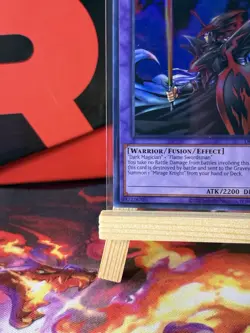 Dark Flare Knight DCR-EN017 Super Rare (25th Anniversary) Unlimited NM - Image 5
