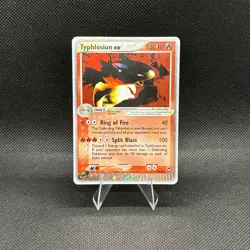 (NM) Typhlosion Holo #99/100 2003 EX Sandstorm Vintage Pokemon Card - Image 2