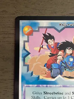 Ani-Mayhem Dragon Ball Z Yajirobe’s Hog Promo Card - RARE ONLY ONE ON EBAY 1997 - Image 2