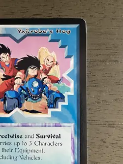 Ani-Mayhem Dragon Ball Z Yajirobe’s Hog Promo Card - RARE ONLY ONE ON EBAY 1997 - Image 3