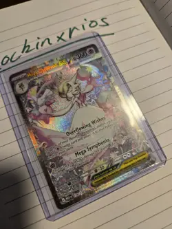 Mega Gardevoir EX 178/132 Mega Evolution Special Illustration Rare Pokemon Card - Image 2