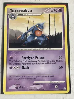 TOXICROAK - 31/100 - Majestic Dawn - Pokemon Card - PL - Image 1