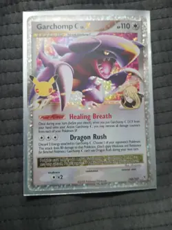 Garchomp C LV.X 143/147 Pokemon TCG Holo Promo Card - Image 1