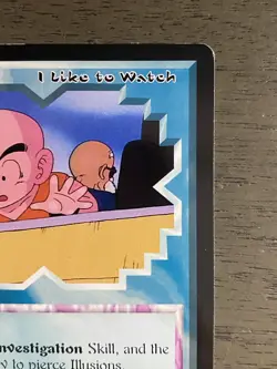 Ani-Mayhem Dragon Ball Z I Like To Watch Promo Card - RARE ONLY ONE ON EBAY 1997 - Image 2