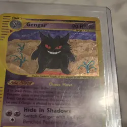 Pokemon Gengar TCG Expedition Base Set Holo Rare Card 13/165 DMG - Image 3
