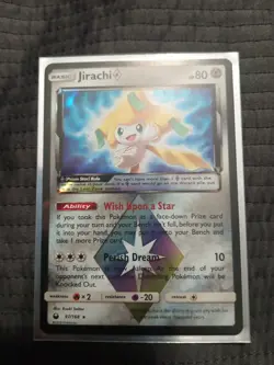 Pokemon Jirachi Card SM161 Holo Rare Promo - Image 1
