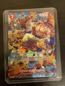 One Piece Card Game Edward Newgate Character Card - Image 1