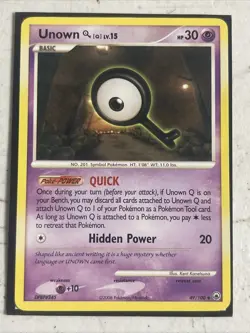 Unown [Q] [49/100] Majestic Dawn Regular [Pokemon Card English] - Image 1