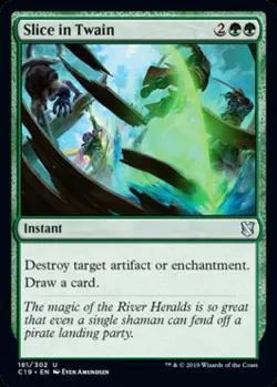 Slice in Twain - Near Mint MTG Commander 2019 - Image 1