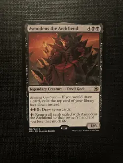 Asmodeus the Archfiend - Adventures in the Forgotten Realms #088/281 MTG Magic T - Image 1