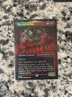 The Lord of Pain Borderless Foil - DSC 0003 - NM - MTG Magic - Image 1