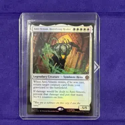Foil Anti-venom, Horrifying Healer M/NM Magic MTG Marvel's Spider-man - Image 1