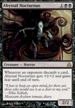 Abyssal Nocturnus - Medium Play MTG Guildpact - Image 1