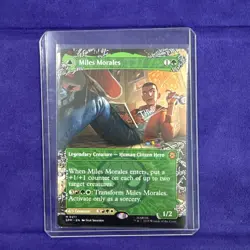 Miles Morales - 0211 - M - Borderless - Non-Foil - Spider-Man - MTG - NM/M - Image 1