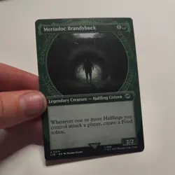 MTG Lord of the Rings Meriadoc Brandybuck Showcase 0314 NM - Image 1