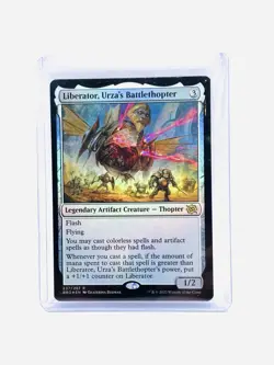 MTG, Liberator, Urza's Battlethopter, The Brothers' War, Foil MT/MG - Image 1