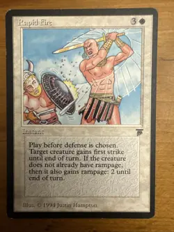 Rapid Fire (Legends) NM vintage MTG *english - Image 1