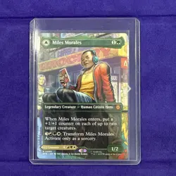 Miles Morales - 0200 - M - Borderless - Non-Foil - Spider-Man - MTG - NM/M - Image 1