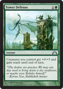 Tower Defense - Medium Play MTG Gatecrash - Image 1