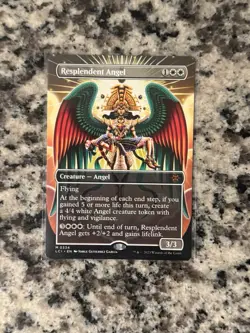 MTG English Resplendent Angel (Borderless) NM Normal The Lost Caverns of Ixalan - Image 1