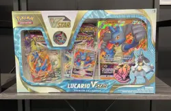 Pokemon TCG Lucario VStar Premium Collection Box - Factory Sealed (6 Packs) - Image 2